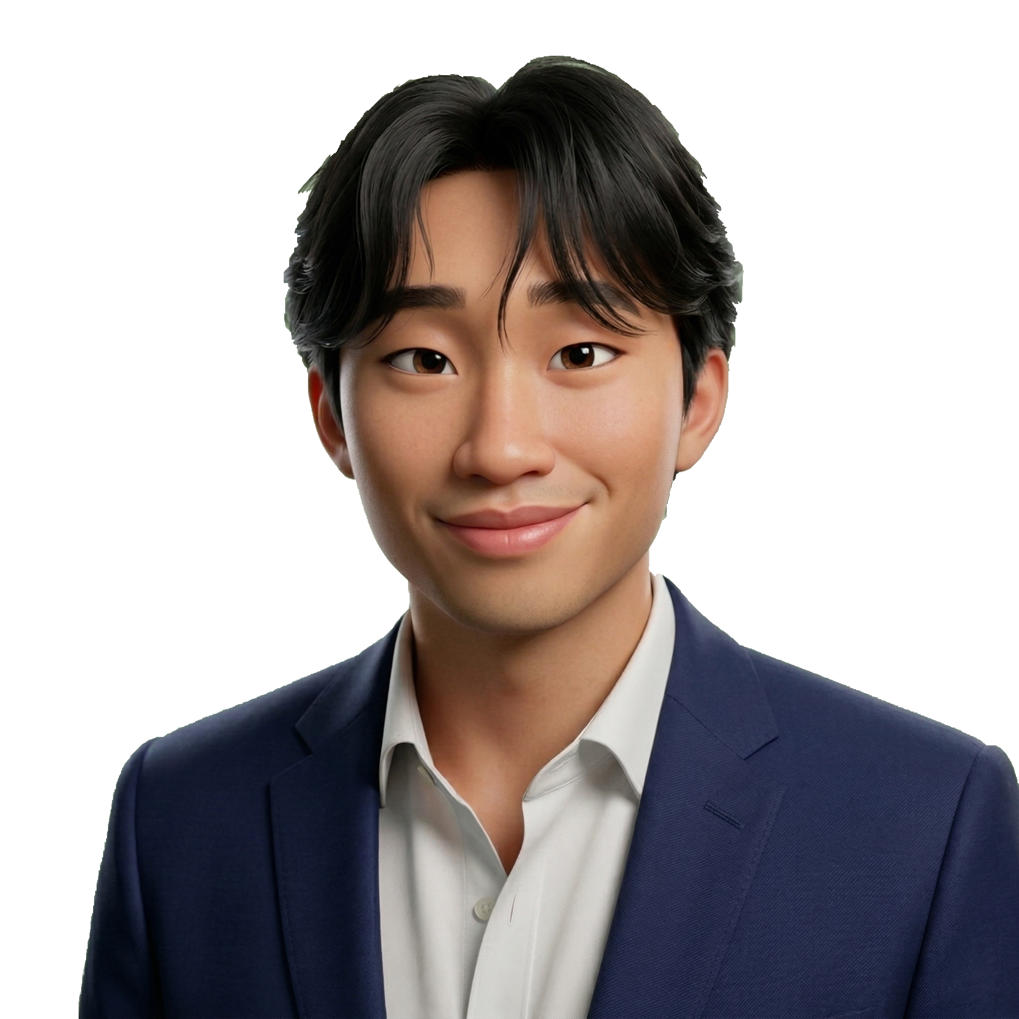 Cartoon portrait of Thang Le